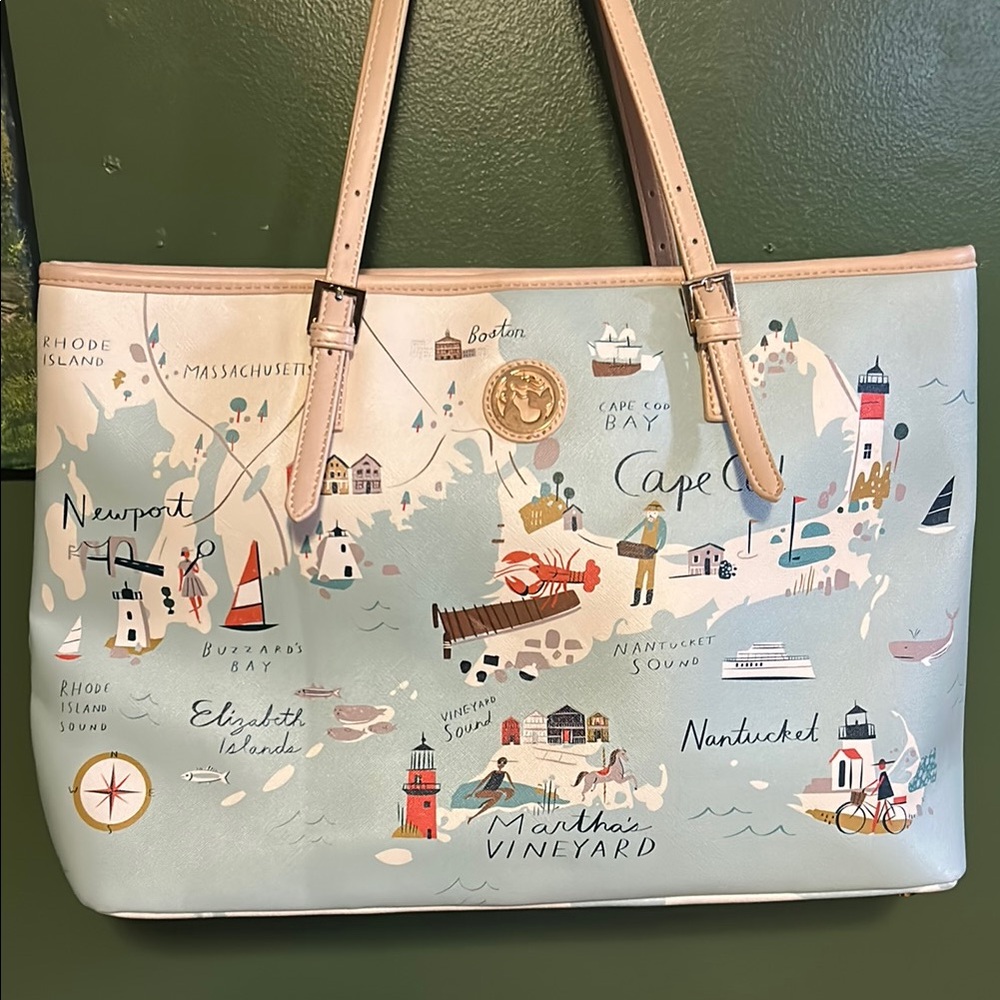 Spartina 449 Northeastern Tote NWOT